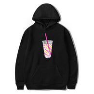 FRDUN TOMMY 2020 Ice Coffee Splatter Hoodies Sweatshirts Men and Women hoodie Charli DAmelio Pullover Unisex Costume Tracksuit