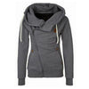 Spring Zipper Warm Fashion Hoodies Women Long Sleeve Hoodies Jackets Hoody Jumper Overcoat Outwear Female Sweatshirts