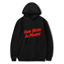 Real Hasta La Muerte Anuel AA Mens Hoodies Sweatshirts Oversized Hip Hop Tracksuit Sportswear Coat Long Sleeve Trendy Brand Tops