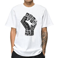 BLM Black Lives Matter Men Tshirts Black Power Casual T Shirt for Men Top Tee Hipster Drop Shipping