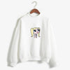 2020 New Kawaii Tops Power puff aesthetic hoodie sweatshirt  Girls Police Harajuku Streetwear Funny Cartoon Printed hoodies