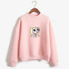 2020 New Kawaii Tops Power puff aesthetic hoodie sweatshirt  Girls Police Harajuku Streetwear Funny Cartoon Printed hoodies