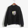 2020 New Kawaii Tops Power puff aesthetic hoodie sweatshirt  Girls Police Harajuku Streetwear Funny Cartoon Printed hoodies