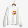 2020 New Kawaii Tops Power puff aesthetic hoodie sweatshirt  Girls Police Harajuku Streetwear Funny Cartoon Printed hoodies