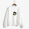 2020 New Kawaii Tops Power puff aesthetic hoodie sweatshirt  Girls Police Harajuku Streetwear Funny Cartoon Printed hoodies