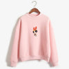 2020 New Kawaii Tops Power puff aesthetic hoodie sweatshirt  Girls Police Harajuku Streetwear Funny Cartoon Printed hoodies