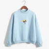 2020 New Kawaii Tops Power puff aesthetic hoodie sweatshirt  Girls Police Harajuku Streetwear Funny Cartoon Printed hoodies