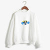 2020 New Kawaii Tops Power puff aesthetic hoodie sweatshirt  Girls Police Harajuku Streetwear Funny Cartoon Printed hoodies