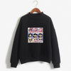 2020 New Kawaii Tops Power puff aesthetic hoodie sweatshirt  Girls Police Harajuku Streetwear Funny Cartoon Printed hoodies