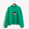 Kawaii Powerpuff  Cute Girls Sweatshirt  Fashion Women's Clothing Sweatshirt Cartoon Print Hoody Girls Kawaii Pullovers Tops