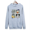 oversized Pink Cartoon Women Hoodies Print Casual Loose Pullover For Girls Long Sleeve animal Sweatshirt Fashion clothes Tops